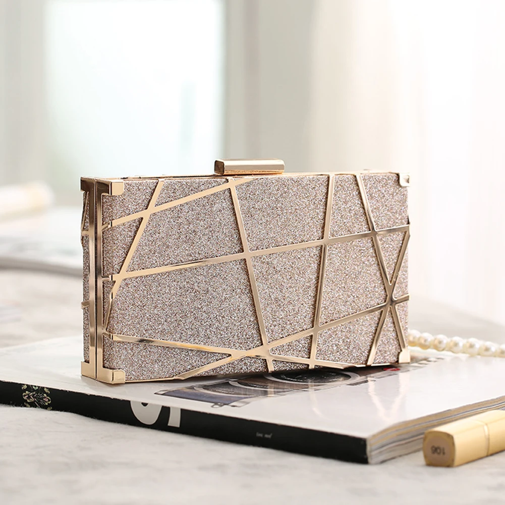 Bolso de noche con purpurina para mujer, de fiesta, banquete, pájaros, nido, elegante, monedero para banquete de boda| | - AliExpress