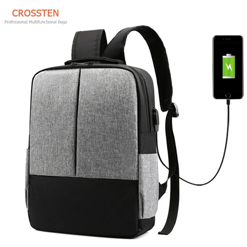 

AIWITHPM Swiss Multifunctional busin Laptop Backpack USB Charge Port Mochila Travel bag Waterproof Schoolbag Luggage bag