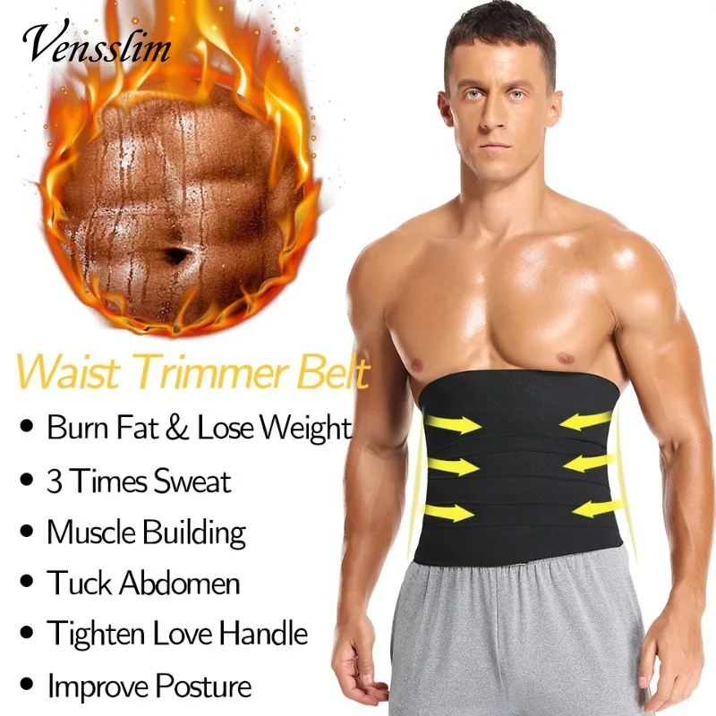 Mens Waist Trainer Abdomen Reducer Snatch Me Up Bandage Wrap Slimming Belt Body Shaper Trimmer Corset Belly Shapewear body shaper waist trainer