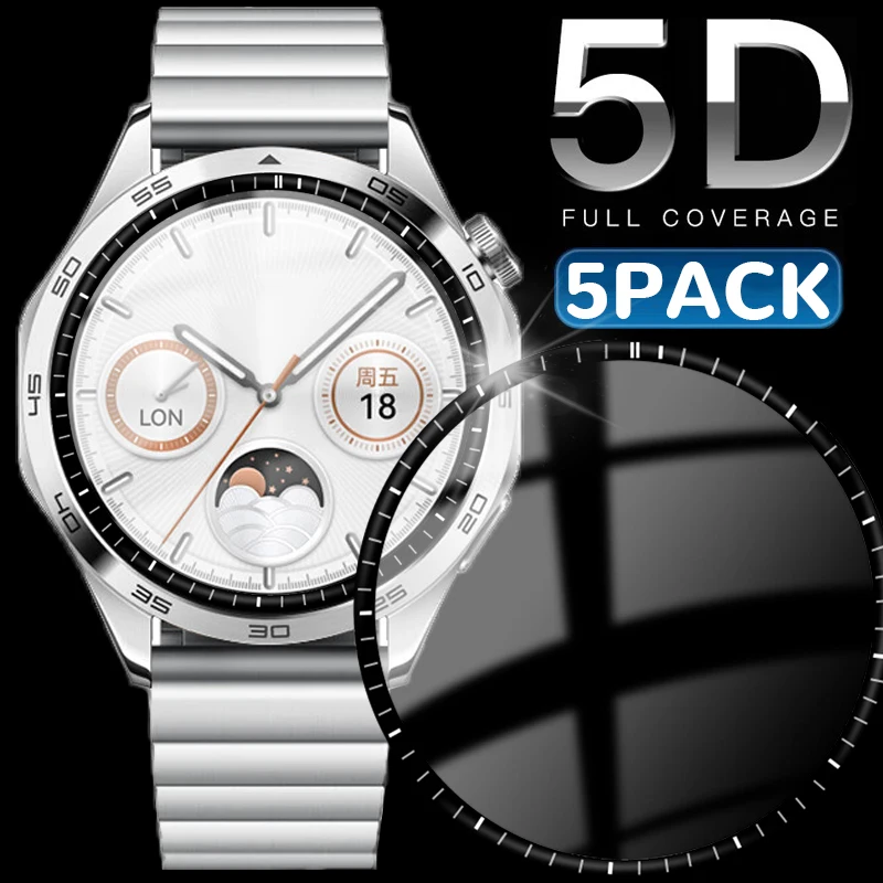 

HD Full Coverage Screen Protector for Huawei Watch GT4 41mm 46mm Ultra-Thin Cover Film Dust Protection for Huawei Watch GT4