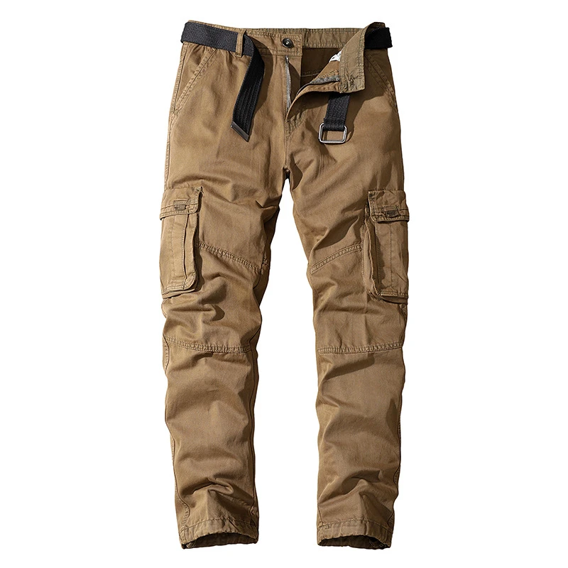 slim cargo pants Multi-Pocket Casual Pants Men Military Tactical Joggers Cargo Pants Men's Outdoor Hiking Trekking Sweatpants Male Hip Hop Bottom carhartt cargo pants
