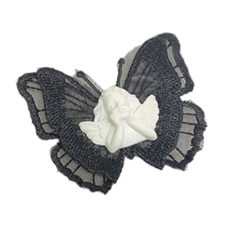 Gothic Angel Butterfly Steampunk Hairpin Headdress