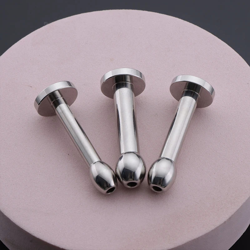 Penis Sex Toys 8/9/10mm Beads Holllow Urethral Plug Sounds Penis Plug Men Masturbators Urethra Dilator Insert Sounding Rods 18+