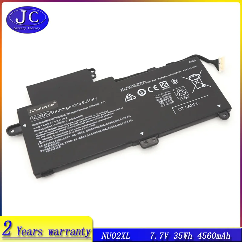 Аккумулятор JCLJF NU02XL NU02 для ноутбука HP Pavilion X360 M1 M1-U001DX 11-U0000 11-U012TU 11-U056TU HSTNN-UB6U 844200-855