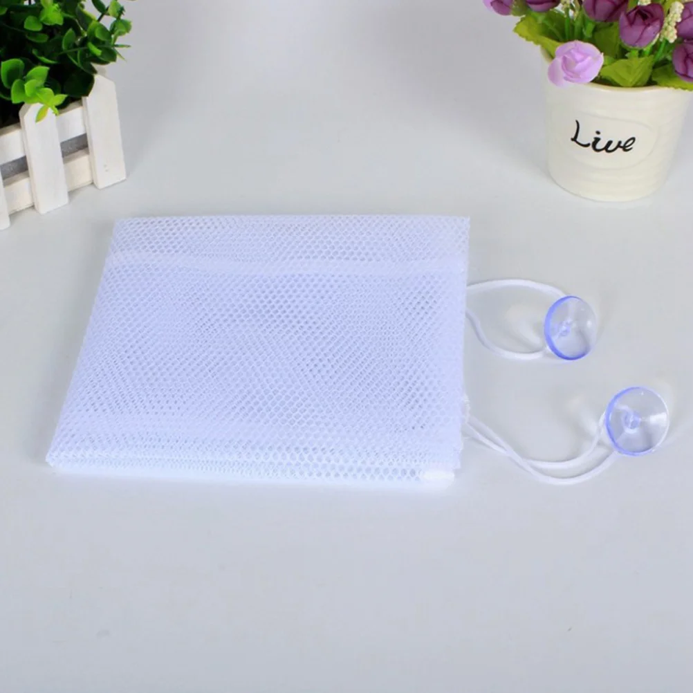 

35 X45cm Bath Storage Bags for Toys Net Take with Hooks Container Bathroom Baby