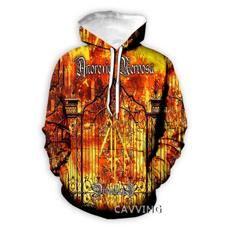 

New Fashion Anorexia Nervosa Band 3D Print Clothes Streetwear Men/women Hoodies Sweatshirt Fashion Hoody Hooded Pullover Tops