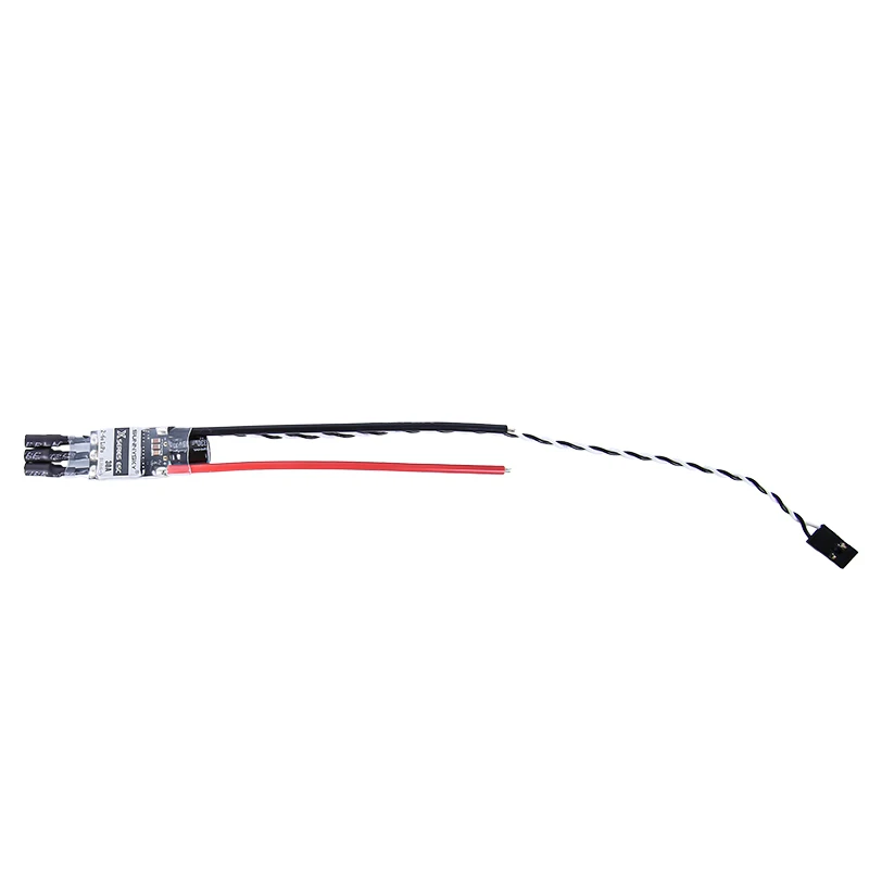 Contrôleur de Vitesse SUNNYSKY X30A BLHeli-S 30A installé sur un bras de quadcopter avec supports de montage.