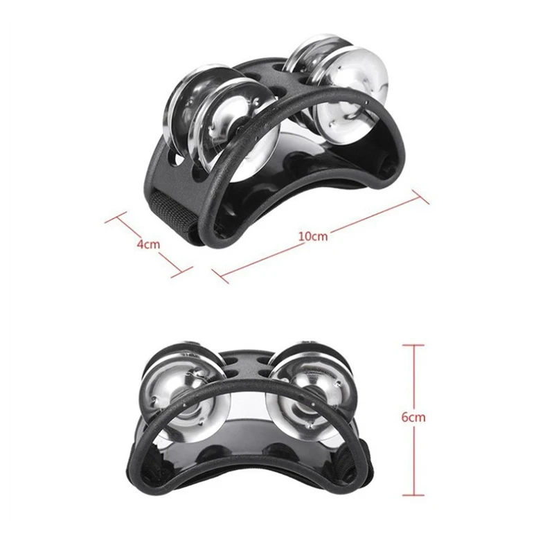 Description Picture 4 of itemFoot Tambourine Musical Instrument Percussion Foot Drum Foot Shaker Musical Instrument For Singer Guitar Players KTV Party