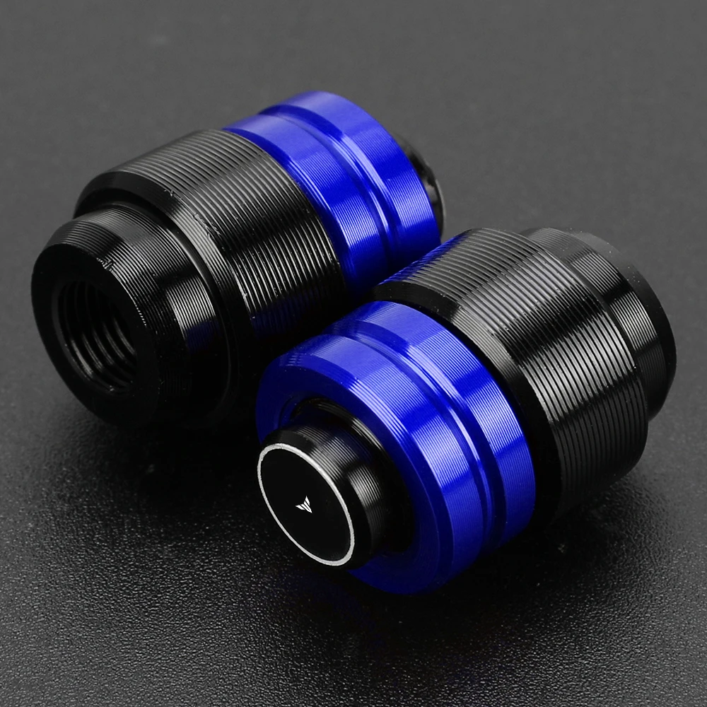 

XSR 700 900 MT07 MT09 For YAMAHA MT-09 MT 07 125 10 MT07 Tracer FZ 2014-2018 2017 Tire Valve Stem Caps Covers Rear Mirror Screw