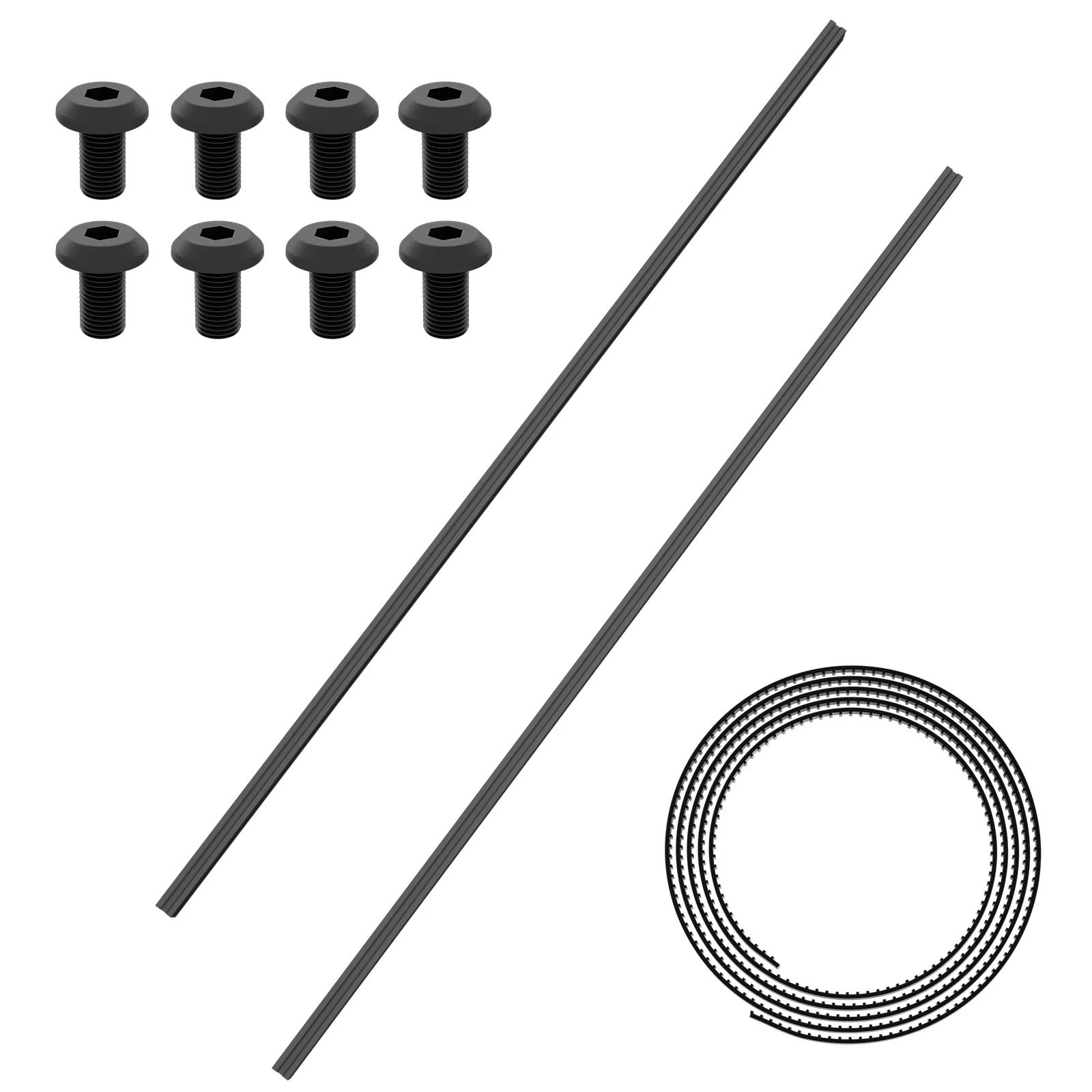 

1150MM BLACK ALUMINUM PROFILE RAIL FOR NEJE MAX 4 & NEJE 3 MAX V2 LASER ENGRAVER / CUTTER Y-AXIS EXTENSION KIT