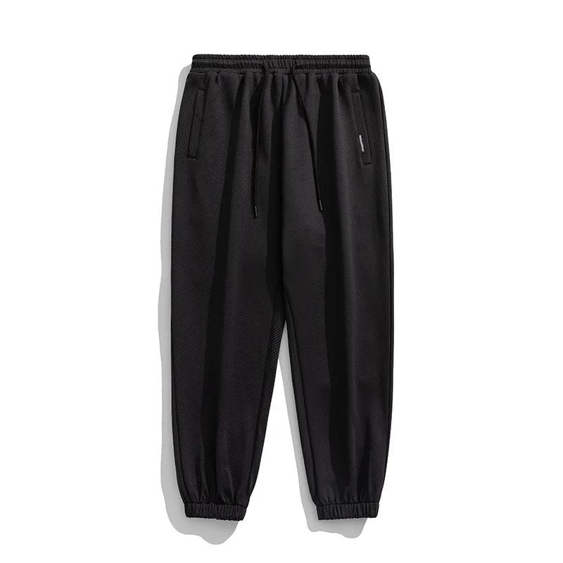 

New Design Drawstring Harem Pants Men Baggy Jogging Pants Japanese Style Male Crotch Wide Leg Pants Casual Loose Trousers