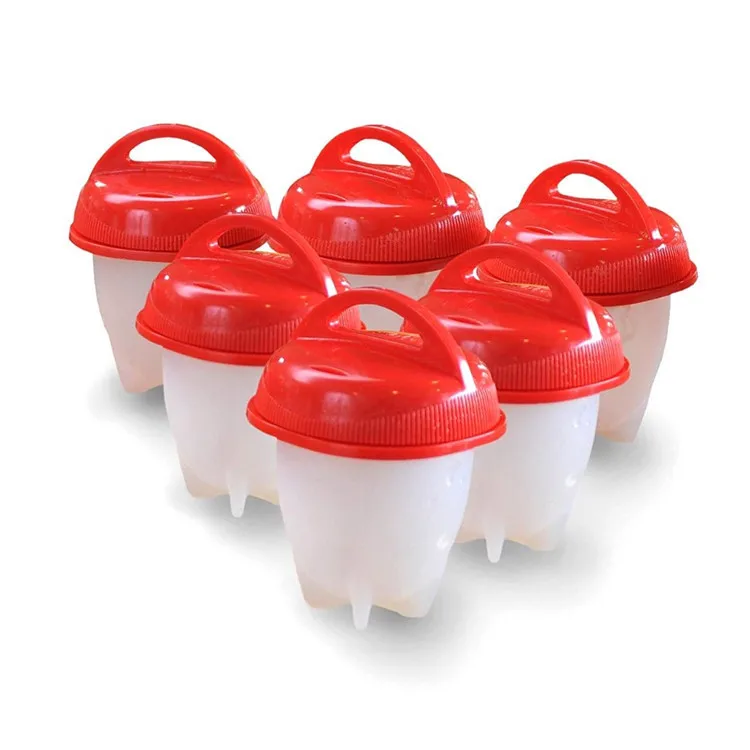 Description Picture 3 of item6pcs BPA Free Silicone Egg Boiler Steamer Non-stick Silicone Egg Cook Cups Fast Egg Poacher for Breakfast Kitchen Cooking Tool