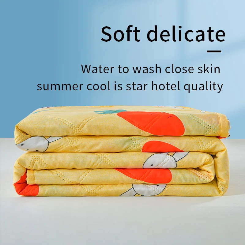 Cotton Soybean Quilt Printed Summer Quilt