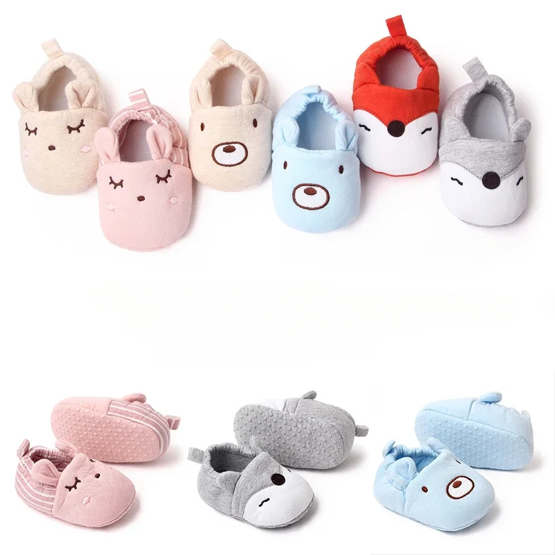 

Детские ботинки для новорожденных с рисунками из мультфильмов