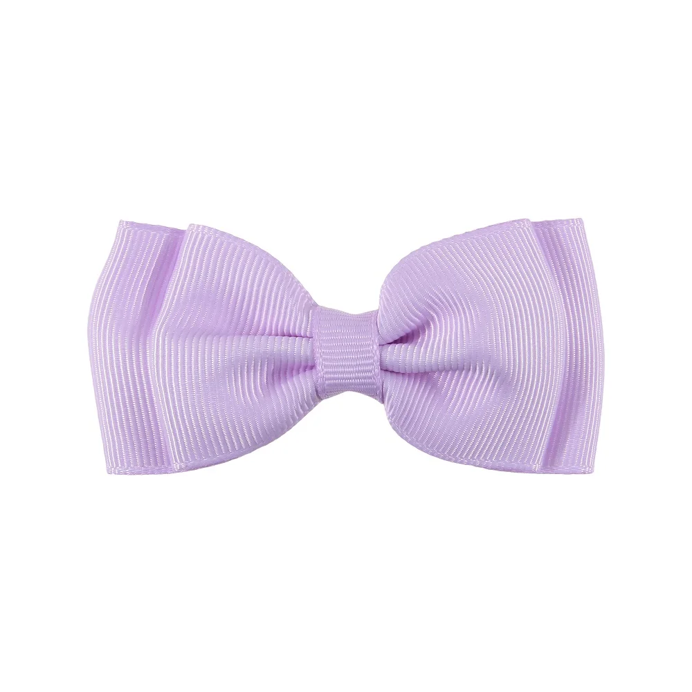 baby accessories diy New 3.2" 10pcs/lot Felt Grosgain Ribbon Bowknot Without Clips Double Layer Hair Bows for Diy Baby Girls Headwear Hairpins car baby accessories Baby Accessories