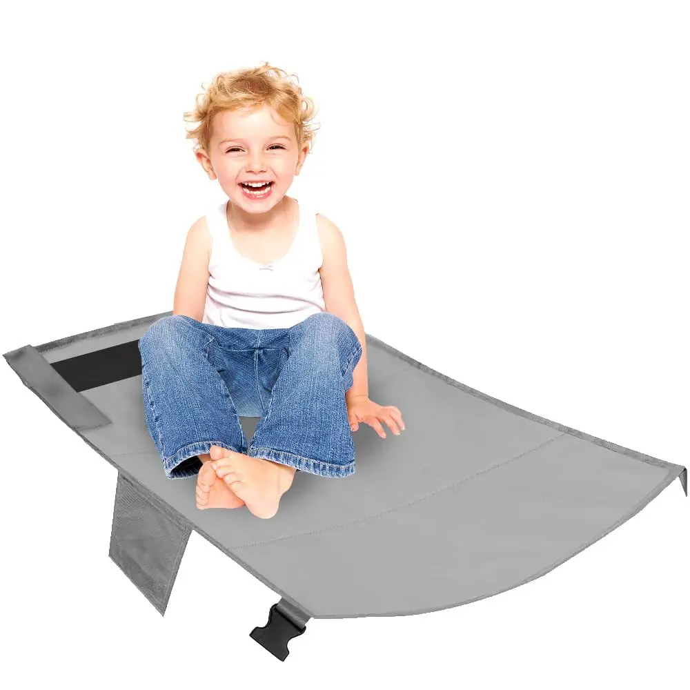 Portable Children's Airplane Footrest Children's Airplane Hammock Travel Seat Extender