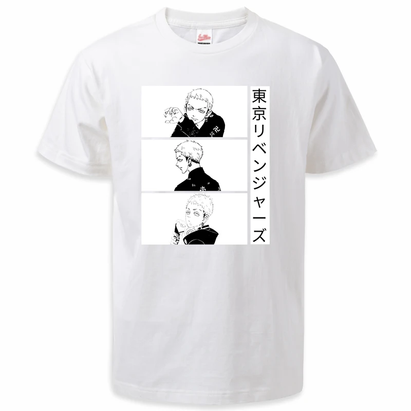 Tokyo Revengers Summer Hot Anime Magliette Mens Mikey Manga Graphic Tees Tops