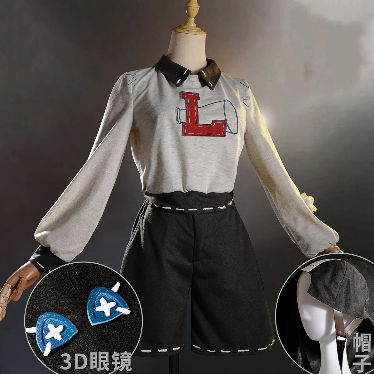 

Anime Cheerleader Cosplay Costume Game Identity V Lily Barriere Cosplay Costume Halloween Party Dress Cheerleader Wig Uniforms