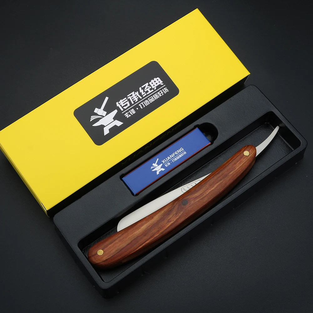 XUANFENG Traditional folding razors for men's shavers to prevent injury blades 6