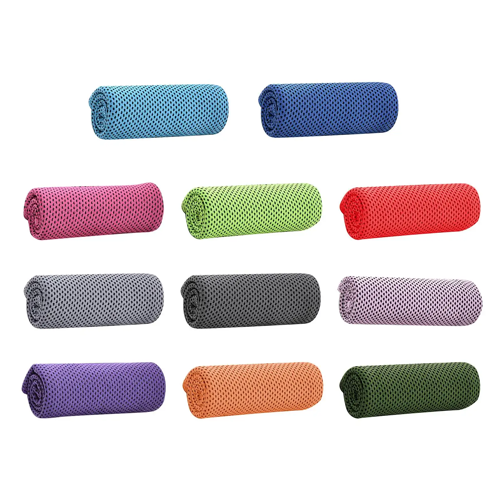 

Cooling Towel Neck Wrap 12"x40" Sweat Absorbing Soft Chilly Towel for Football Travel Swimming Outdoor Activities