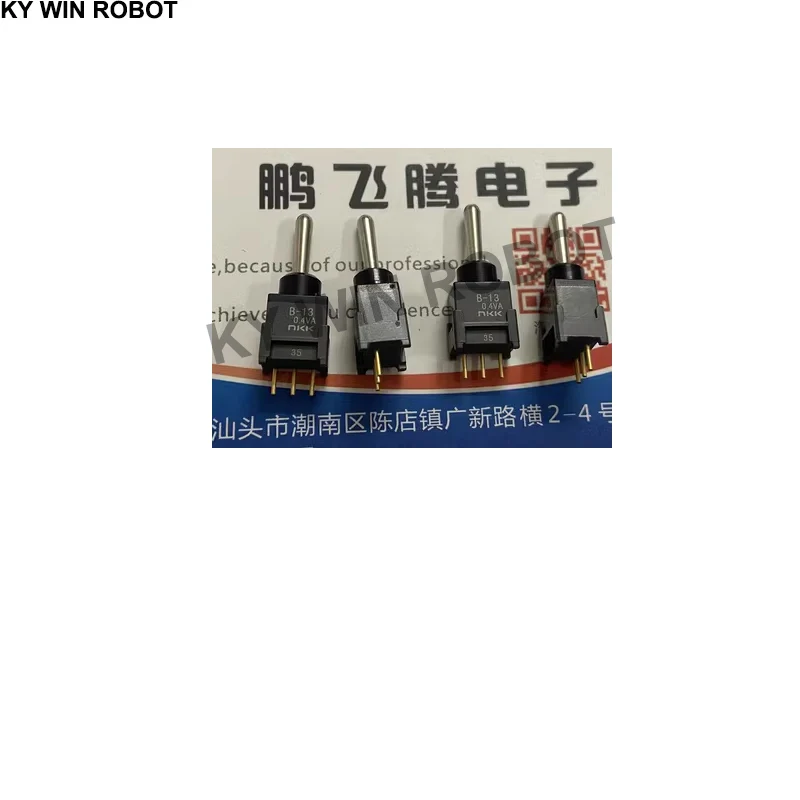 

1PCS/LOTS Imported Japan NKK B-13AP sealed waterproof dust micro button switch 3 feet 3 gear 0.4VA rocker rocker head