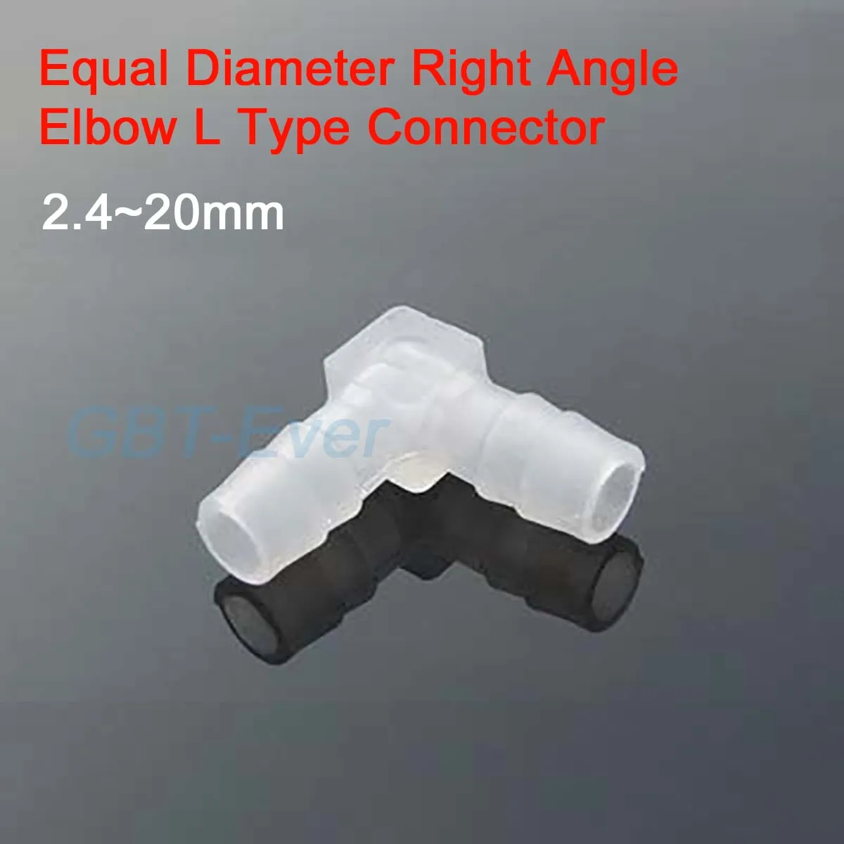 

2/5/10Pcs Equal Diameter Right Angle Elbow L Type Connector Plastic Hose Pipe Fittings 90 Degree Bend Angle Adapter 2.4mm~20mm