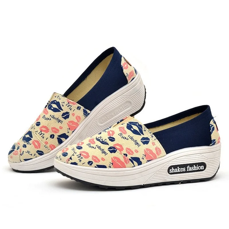 2022 Fall New Thick Sole Sneakers Women Casual Shoes Canvas Shoes Fashion Comfortable Tennis Ladies Shoes Chunky Sneakers