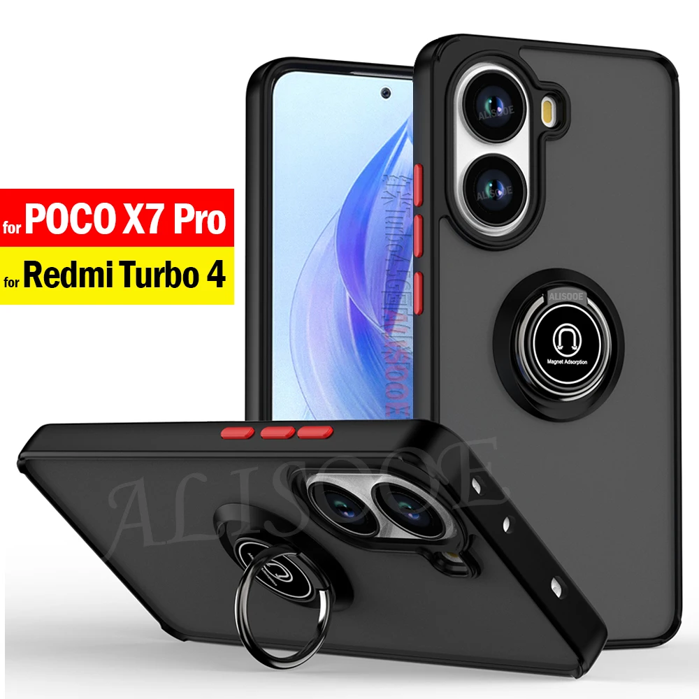 Kickstand Armor Ring Holder Shockproof Protective Case