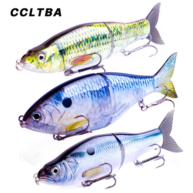CCLTBA Glider Shad Bait 2 Types Swimbait Jointed Artificial Hard Baits Pike  Bass Slider Shad Fishing Lures Freshwater Tackle - AliExpress