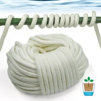 White 4/5/6mm Potted Water Absorbent Polyester Rope Self Watering Wick Cord DIY Round Automatic Waterer Soil Moisturizing Access 1