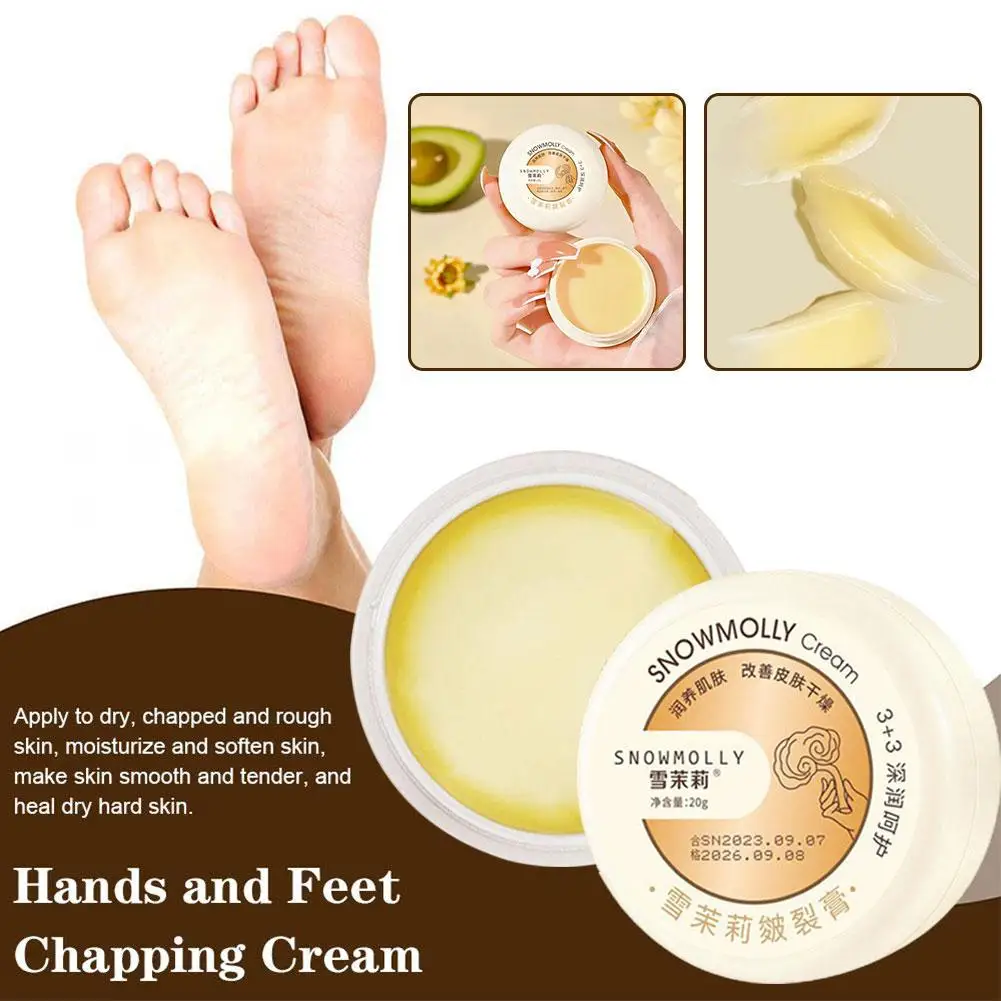 

Hands Feet Soothing Chapping Cream Heel Anti-Drying Skin Removal Skin Dead Foot Hand 20g Cracked Care Repair Moisturizing H I3B9