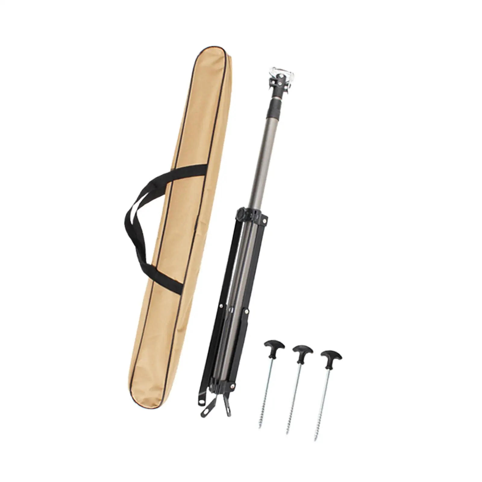 

Camping Lighting Bracket height adjustable Folding for Outdoor BBQ Picnic