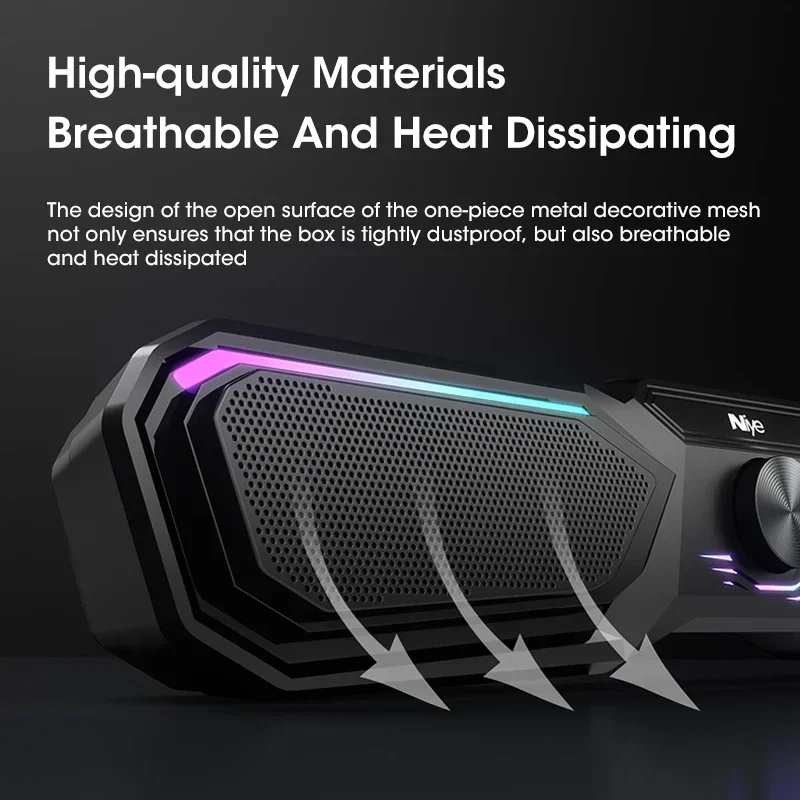 4D Surround Speaker Dual Speakers Dual Diaphragm Wireless Bluetooth USB Power Supply High-quality Portable Speaker Music Box