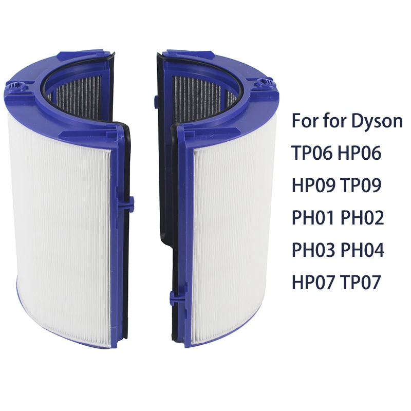Filtro Hepa Verdadeiro Compatível com Dyson Purificador de ar Fresco Puro Parte 9703 Hp06 Hp09 Tp09 Ph01 Ph02 Ph03 Ph04 Hp07 Tp07