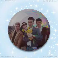 The Smiths Band Themed Round Pin Badges - Cosplay Decor & Fan Souvenir Gift Set - 44X44mm (Z12)