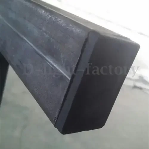 12PCS X Plastic Black Blanking End Cap Insert Tube Pipe Section Cover Furniture Chair Desk Covers