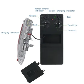 Rc Boats Toys for Kids Remote Control Ship Aircraft Carrier Frigate Speedboat 6