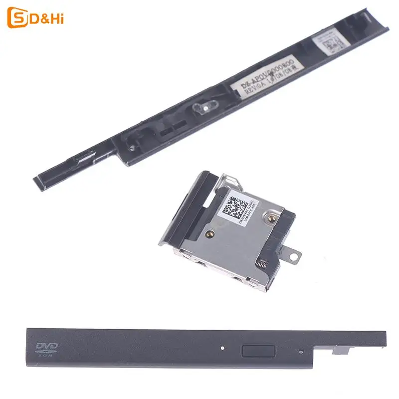 1Set Dvd Faceplate Bezel Ejector Per Dell Latitude E6440 E6540 Pannello Di Azionamento Ottico
