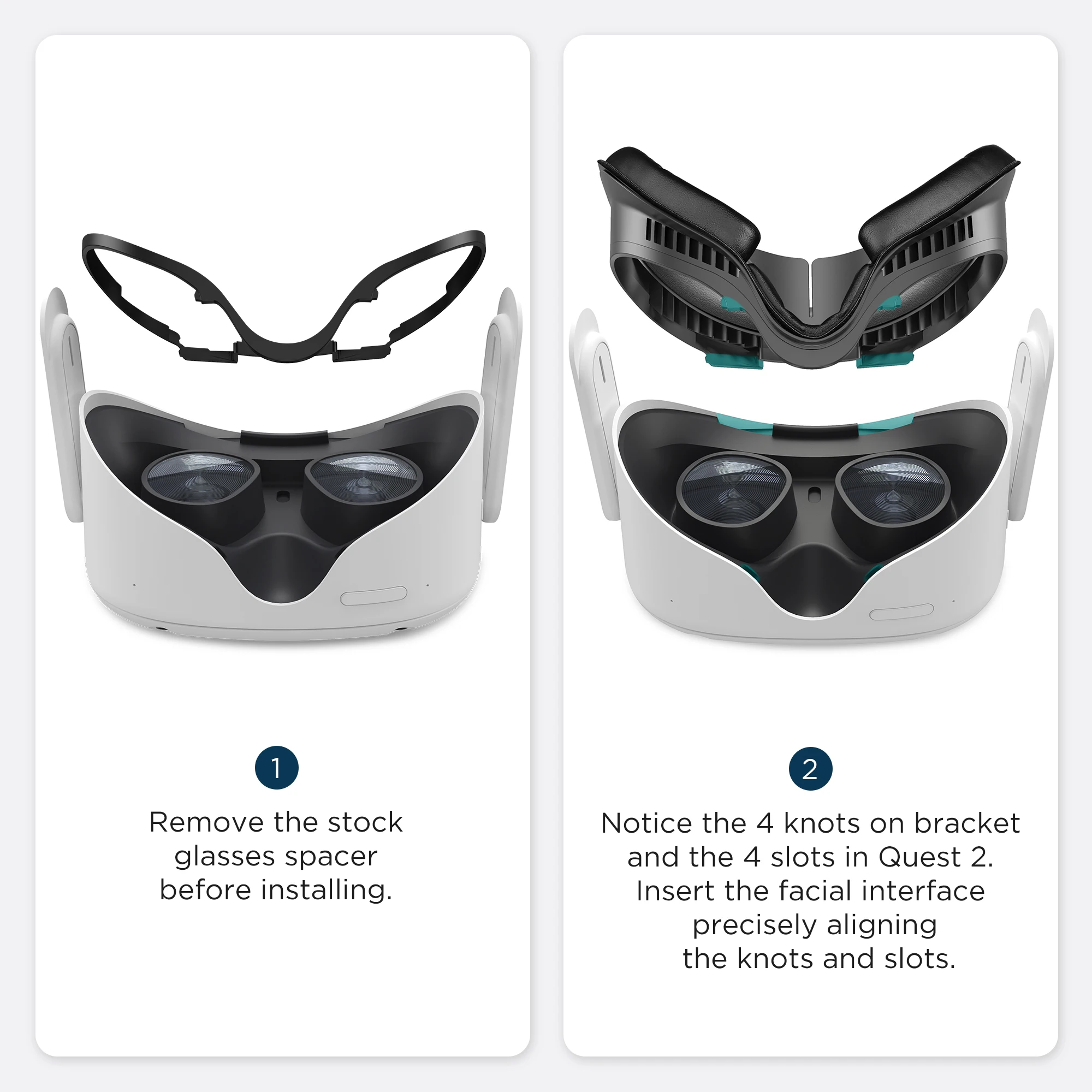 Glasses Spacer for Oculus Quest 2 Goslash Online TheMarket New Zealand