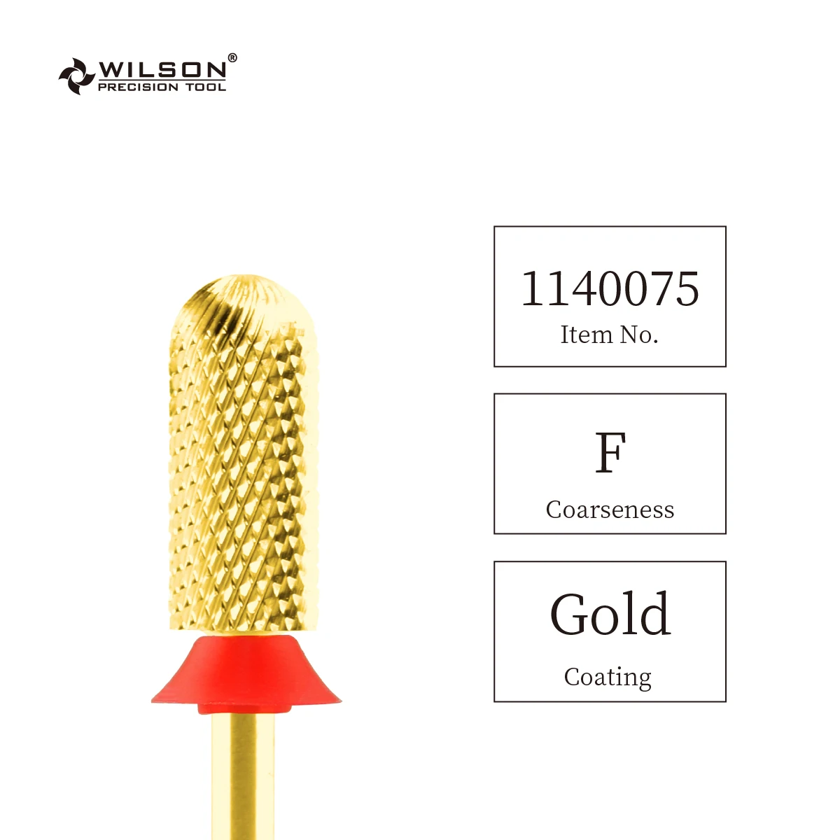 2pcs F Gold 0075