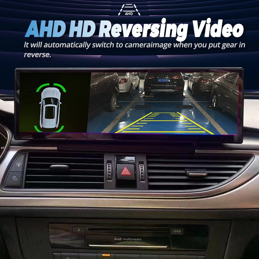 14.9inch Car Radio For AUDI A6 A7 2012-2018 Wireless CarPlay Android Auto Car Mu