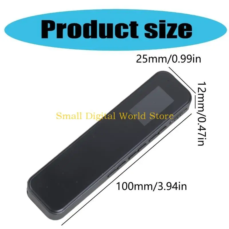 77UB 비즈니스용 소음 감소 기능이 있는 편리한 64GB USB 디지털 음성 녹음기 MP3 플레이어