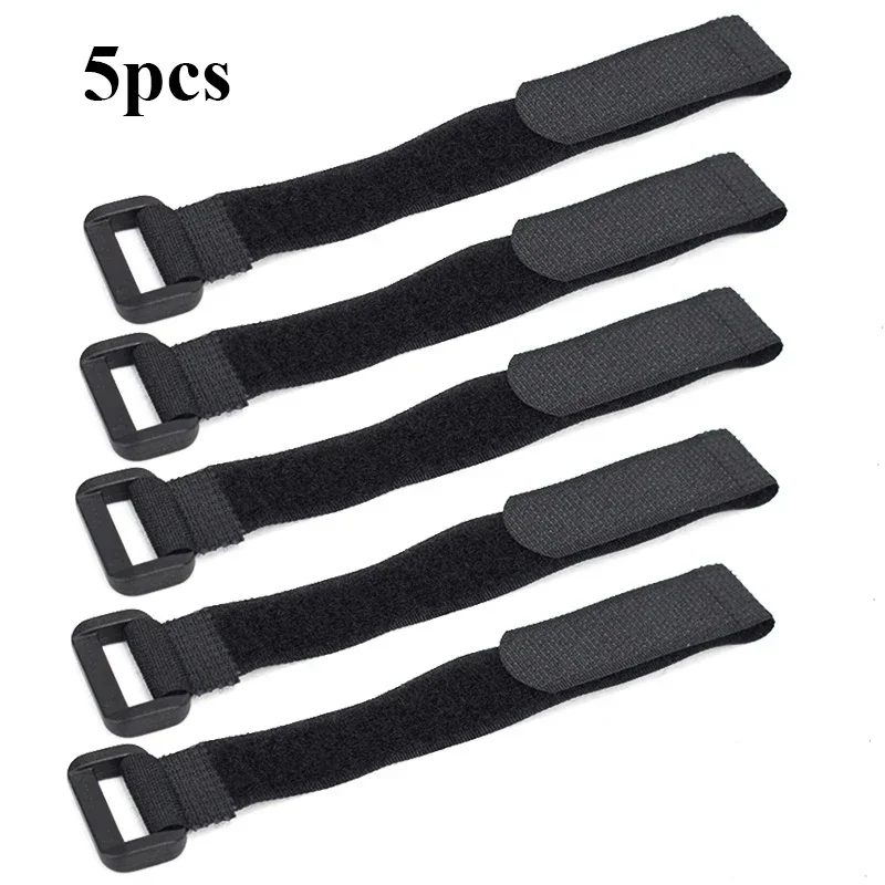 Universal Bike Strap Holder 5-10PCS Reusable Nylon Ties for Cycling Flashlight Tools & Accessories Mounting