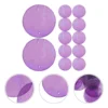 100 Pcs Shell Slice Decor Natural Wind Chime Diy Shells Pieces Round Beads Hanging Home Decor Jewelry Making Material Craft 3