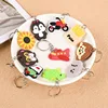 100pcs Cute Keychain for Kids Teacher Party Favor Cute Anime Little Keyrings Wholesale Cheap Festival Pendants Gift Charms Sets 1