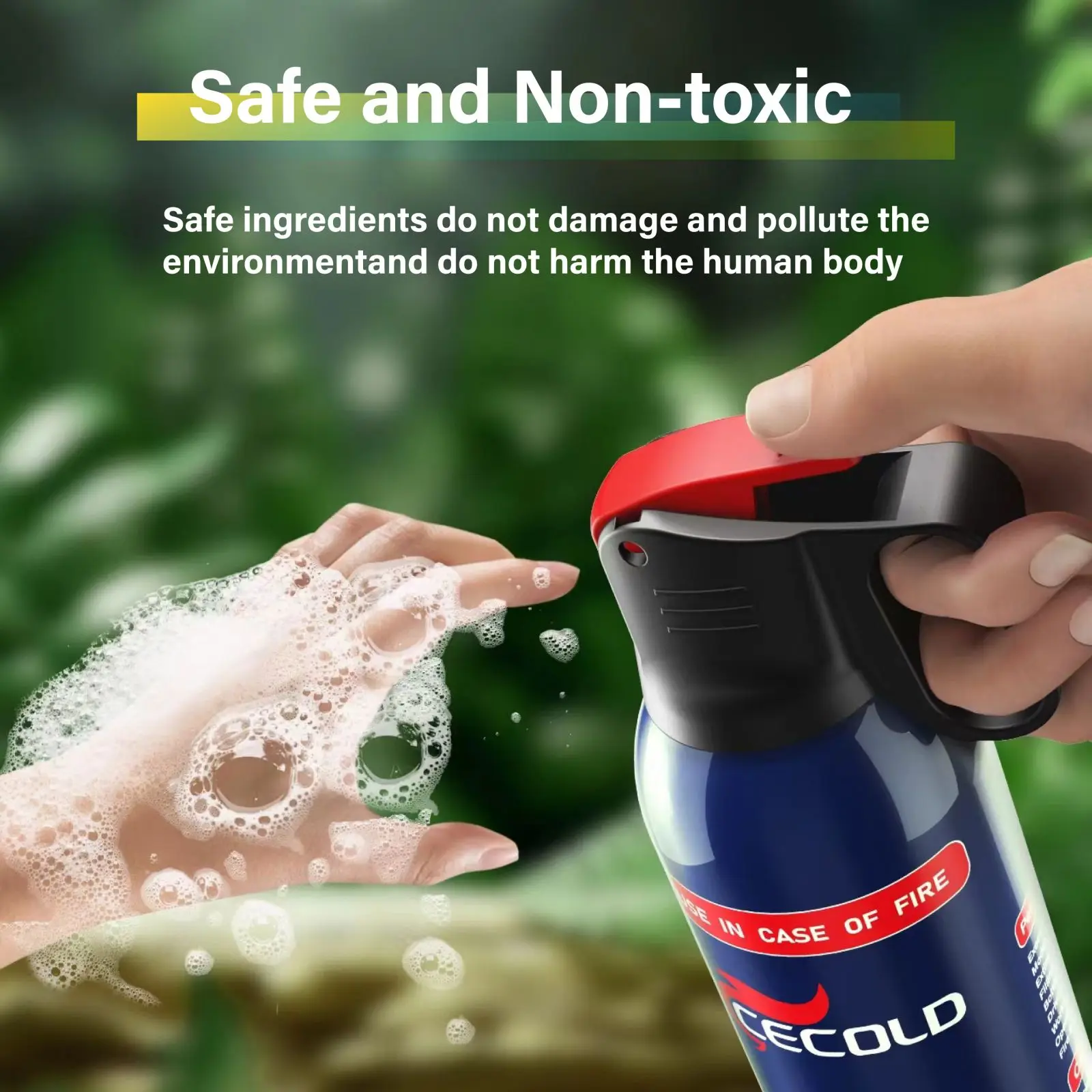 Fire Extinguisher for boat mini fire extinguisher Water-based fire extinguisher Portable vehicle household Antifreeze（-20&deg;）