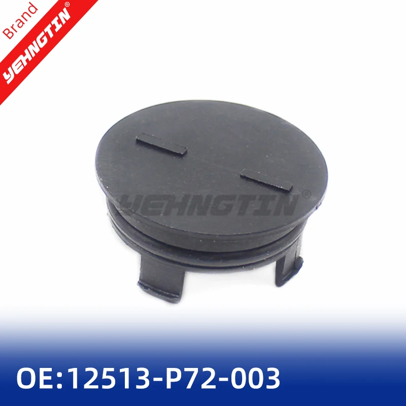 12513-P72-003 12513P72003 cam plug Black Cylinder Head Rear Cam Plug with Seal for Honda Accord Civic CR-V CR-Z Acura cam plug