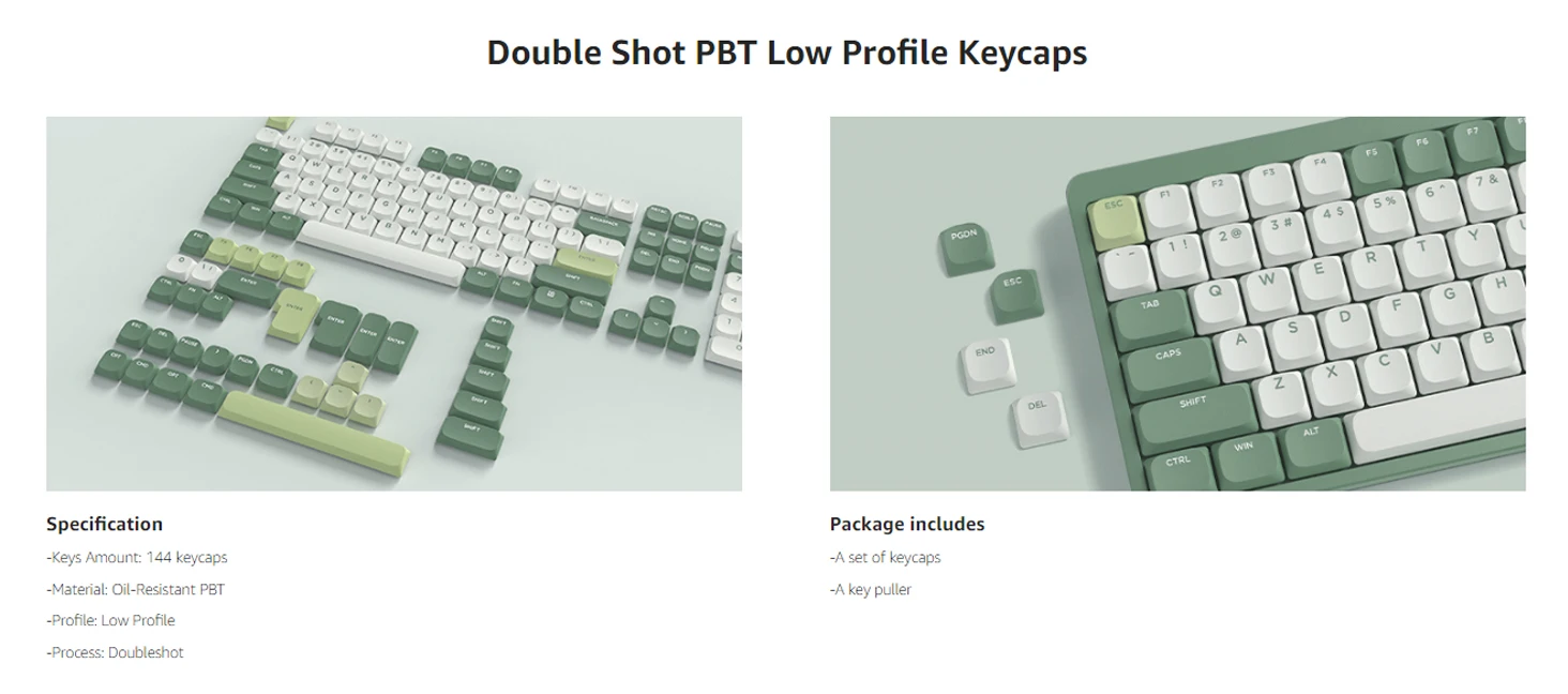 capuchons de clavier en gris pour clavier mécanique gateron mx avec disposition américaine et anglaise