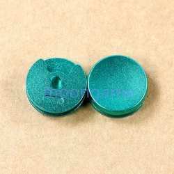 Premium Metal Joystick Thumb Pad Set - 4 Piece Replacement Caps (Green)
