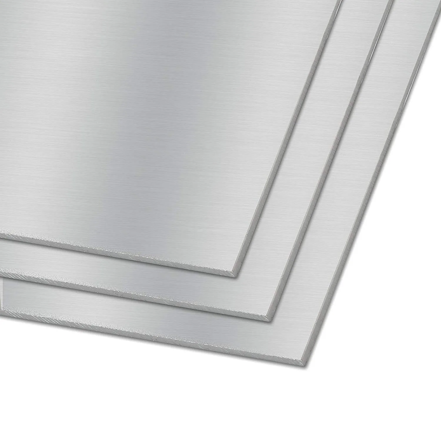 Premium Square Aluminum Plate - Versatile DIY Material for Laser Cutting, Thickness Options 0.3-10mm, Multiple Size Selections